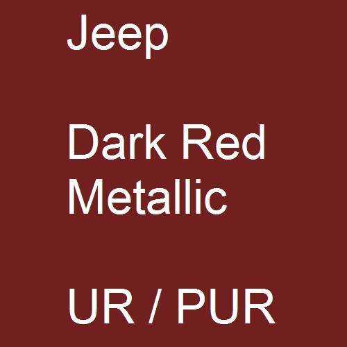 Jeep, Dark Red Metallic, UR / PUR.